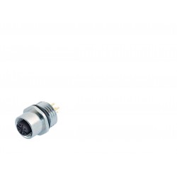 86 0132 0000 00005 M12-A female panel mount connector
